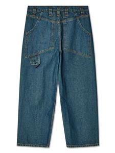 Eckhaus Latta Jeans met wijde pijpen - Blauw