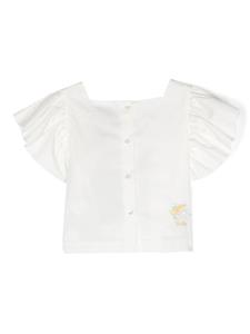 ETRO KIDS Katoenen T-shirt met print - Wit