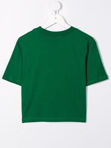 MSGM Kids T-shirt met ronde hals - Groen