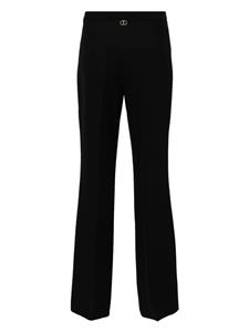 TWINSET Straight pantalon - Zwart
