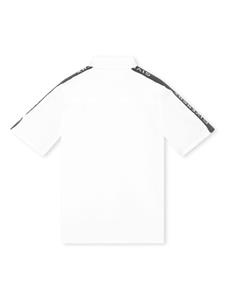 Givenchy Kids Katoenen shirt met logoprint - Wit