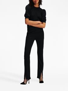 Karl Lagerfeld High waist broek - Zwart