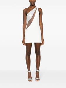 David Koma Asymmetrische jurk - Wit