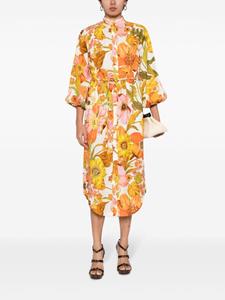ALEMAIS Silas mini-jurk met bloemenprint - Veelkleurig