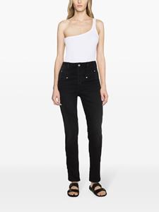 ISABEL MARANT Niliane high waist jeans - Zwart