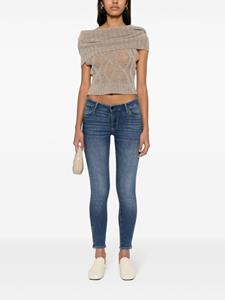 AG Jeans Mid waist skinny jeans - Blauw
