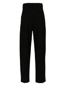 ISABEL MARANT Sopiavea pantalon met toelopende pijpen - Zwart