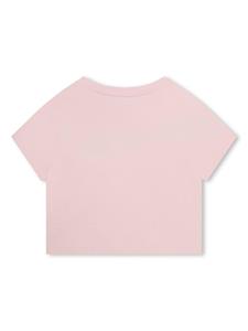 Michael Kors Kids T-shirt met logoprint - Roze