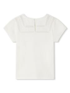 Bonpoint Katoenen T-shirt - Wit