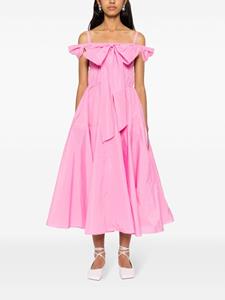 Patou Midi-jurk met strikdetail - Roze