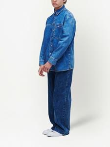 Karl Lagerfeld Jeans Overhemd met opgestikte zak - Blauw