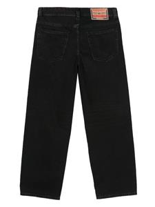 Diesel D-Marco mid waist straight jeans - Zwart