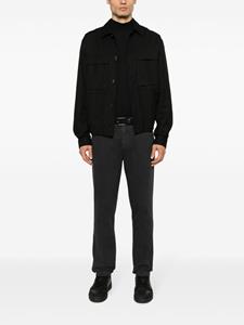 John Smedley turtle-neck jumper - Zwart