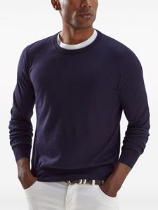 Brunello Cucinelli classic sweater - Blauw