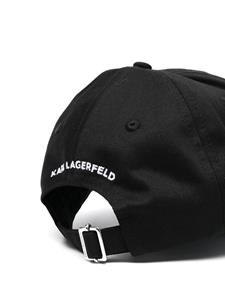 Karl Lagerfeld Pet met logopatch - Zwart