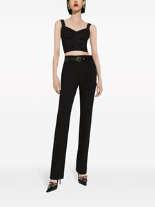 Dolce & Gabbana Slim-fit pantalon - Zwart