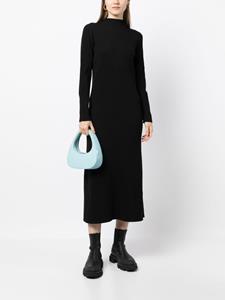CFCL Midi-jurk met lange mouwen - Zwart