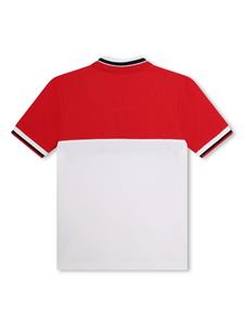 HUGO KIDS Poloshirt met logoprint - Rood