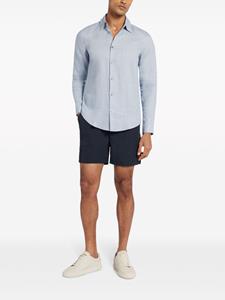 CHÉ striped-waistband deck shorts - Zwart