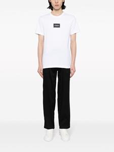 Calvin Klein Straight broek met ceintuur - Zwart