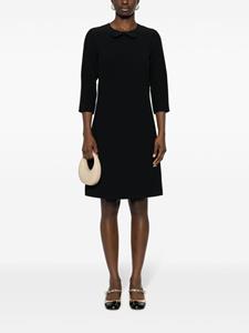 Nº21 Mini-jurk van crêpe - Zwart
