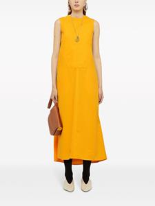 Jil Sander Katoenen midi-jurk - Oranje