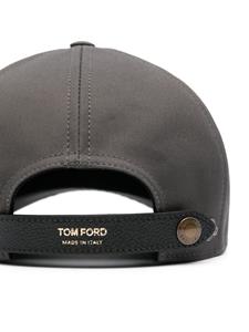 TOM FORD Honkbalpet met geborduurd logo - Grijs