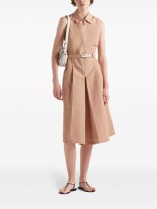 Prada Midi-jurk met ceintuur - Roze
