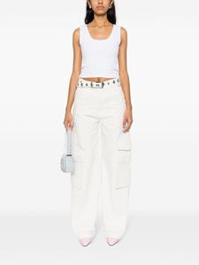 Gcds High waist broek - Wit