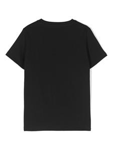 Versace Kids Katoenen T-shirt - Zwart
