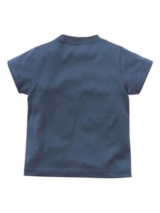 Familiar T-shirt met print - Blauw