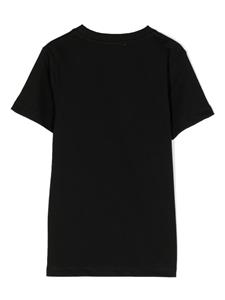 Aigner Kids T-shirt met logoprint - Zwart