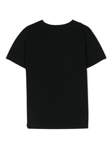 Balmain Kids T-shirt met logo - Zwart