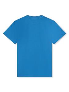HUGO KIDS Katoenen T-shirt - Blauw