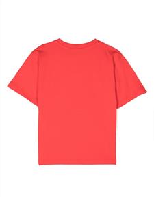 Moschino Kids Teddy Bear katoenen T-shirt - Rood