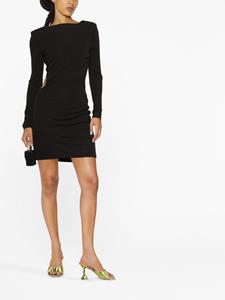 Just Cavalli Uitgesneden mini-jurk - Zwart