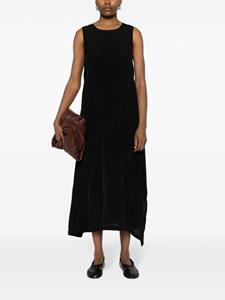 Uma Wang Midi-jurk met gekreukt effect - Zwart
