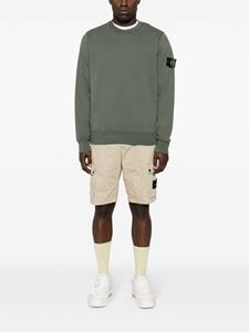 Stone Island Sweater met logopatch - Groen