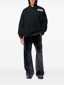 Diesel S-Boxt-Ddl katoenen sweater met logoprint - Zwart