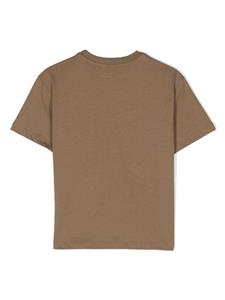 MSGM Kids T-shirt met opgestikte zak - Bruin