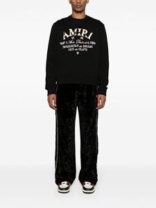 AMIRI Katoenen sweater met print - Zwart