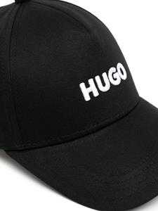 HUGO Pet met geborduurd logo - Zwart