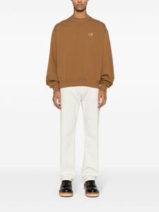 Tommy Jeans Sweater met logopatch en ronde hals - Bruin