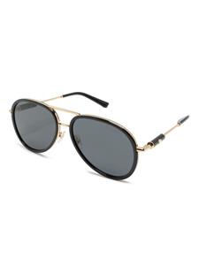 Versace Eyewear Medusa Roller zonnebril met piloten montuur - Zwart