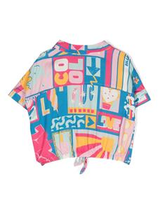 Billieblush Shirt met korte mouwen en print - Roze