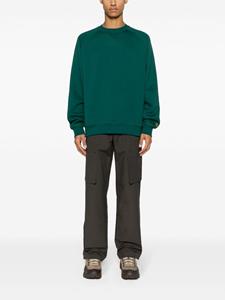 Carhartt WIP Sweater van katoenblend met geborduurd logo - Groen