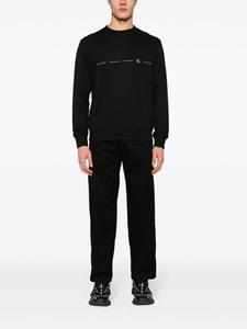 Calvin Klein Jeans Sweater met logoprint - Zwart