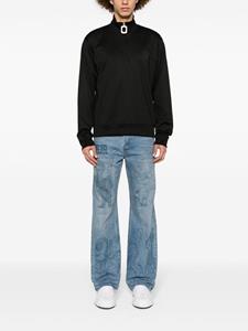 JW Anderson Sweater met logopatch - Zwart