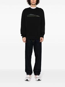 PS Paul Smith Sweater met logoprint - Zwart