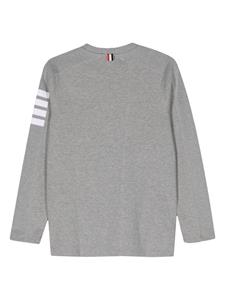Thom Browne Sweater met vier strepen - Grijs